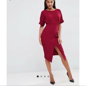 Asos Midi Dress. Perfect for the Holidays